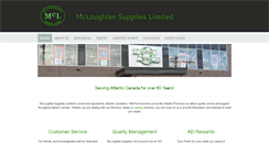 Desktop Screenshot of mcloughlansupplies.com